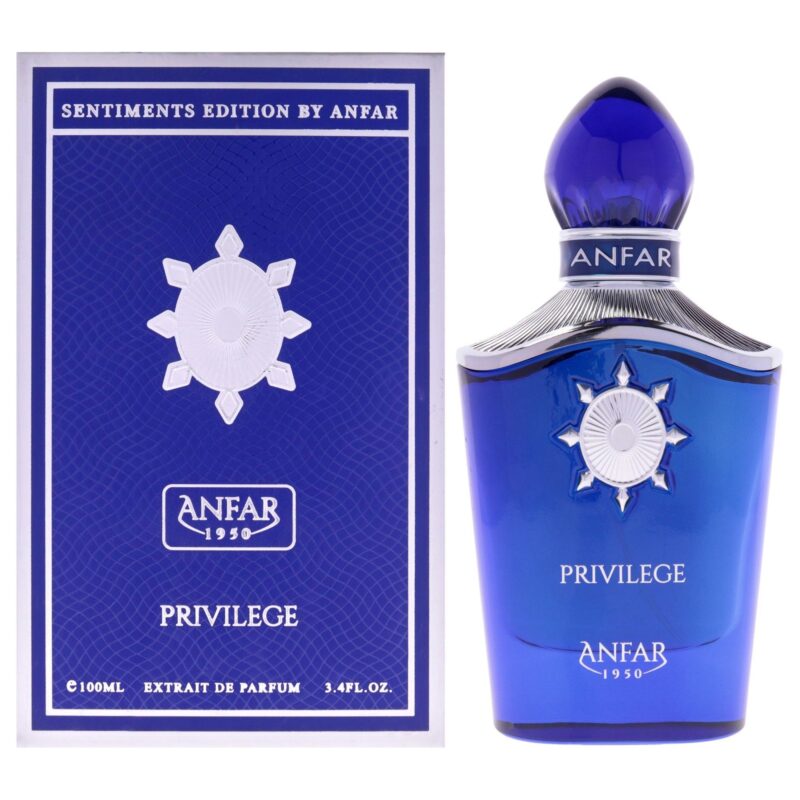 Anfar Sentiments Edition - Privilege by Anfar for Men 3.4 oz Extrait De Parfum Spray