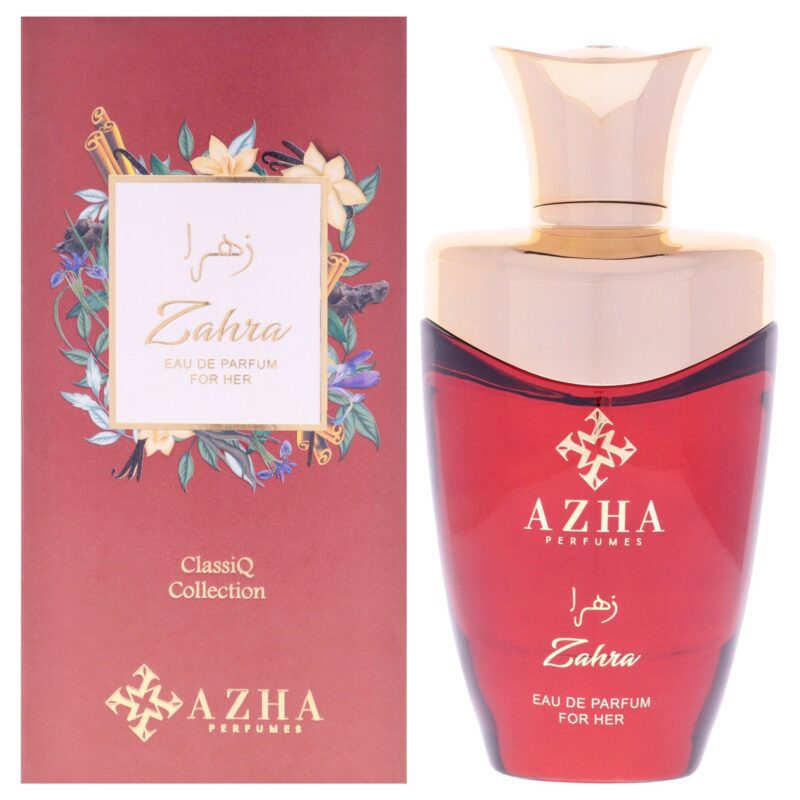 Azha Classiq Collection Zahra for Women 3.3 oz EDP Spray Eau de Parfum