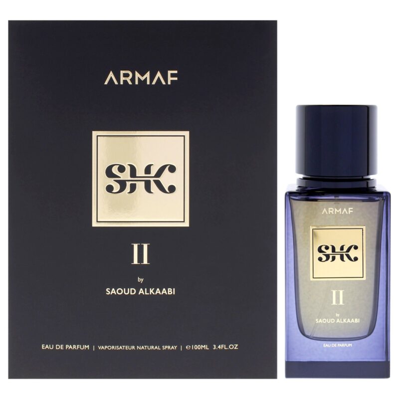 Armaf Shk II By Saoud Alkaabi for Men 3.4 oz EDP Spray Eau de Parfum