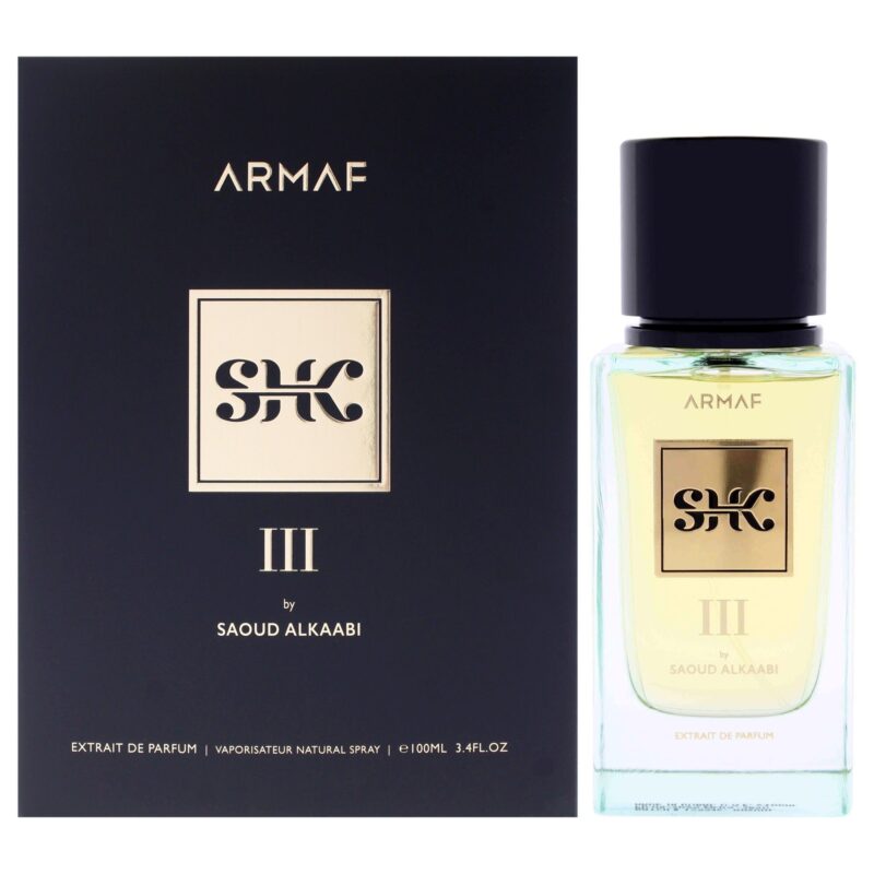 Armaf Shk III for Men 3.4 oz Extrait De Parfum Spray