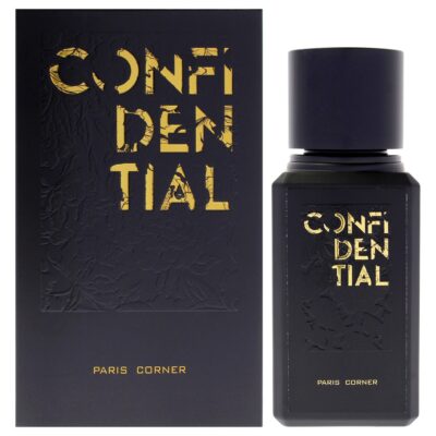 Paris Corner Confidential by Paris Corner for Unisex 3.4 oz EDP Spray Eau de Parfum