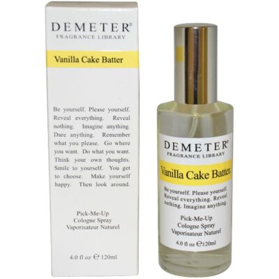 Demeter Vanilla Cake Batter for Women - 4 oz Cologne Spray