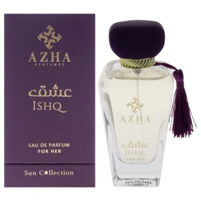 Azha Sun Collection - Ishq by Azha for Women 3.3 oz EDP Spray Eau de Parfum