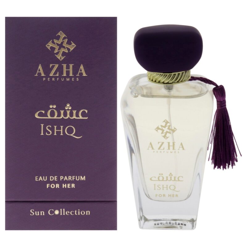 Azha Sun Collection - Ishq by Azha for Women 3.3 oz EDP Spray Eau de Parfum