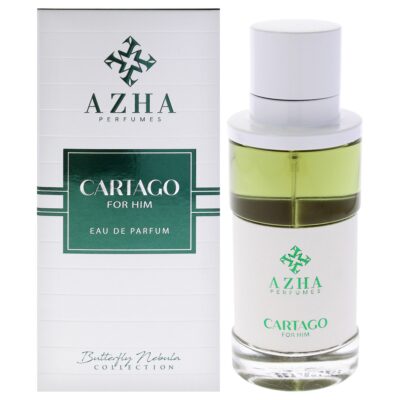 Azha Butterfly Nebula Collection - Cartago by Azha for Men 3.3 oz EDP Spray