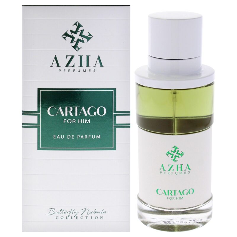 Azha Butterfly Nebula Collection - Cartago by Azha for Men 3.3 oz EDP Spray