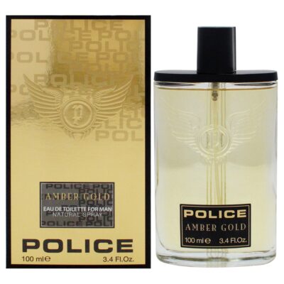 Police Amber Gold by Police for Men - 3.4 oz Eau de Toilette Spray