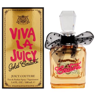 Juicy Couture Viva La Juicy Gold Couture for Women 3.4 oz EDP Spray