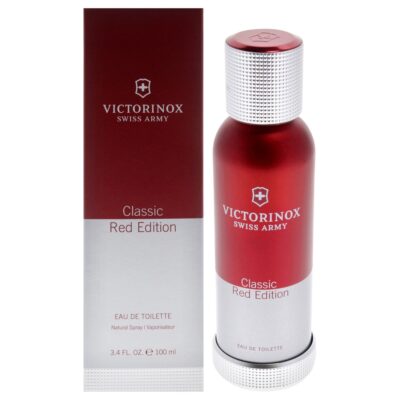 Swiss Army Classic Red by Swiss Army for Men - 3.4 oz Eau de Toilette Spray