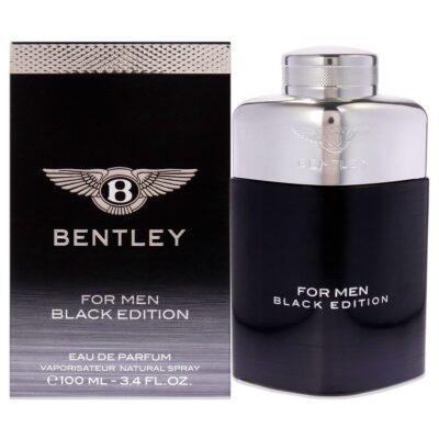 Bentley Black Edition by Bentley for Men - 3.4 oz EDP Spray Eau de Parfum