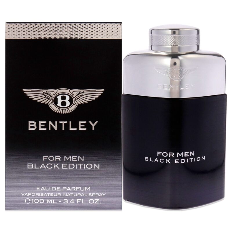 Bentley Black Edition by Bentley for Men - 3.4 oz EDP Spray Eau de Parfum