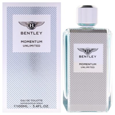 Bentley Momentum Unlimited by Bentley for Men 3.4 oz Eau de Toilette Spray