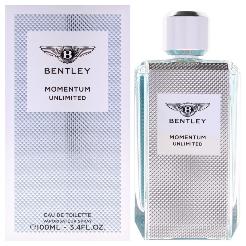 Bentley Momentum Unlimited by Bentley for Men 3.4 oz Eau de Toilette Spray