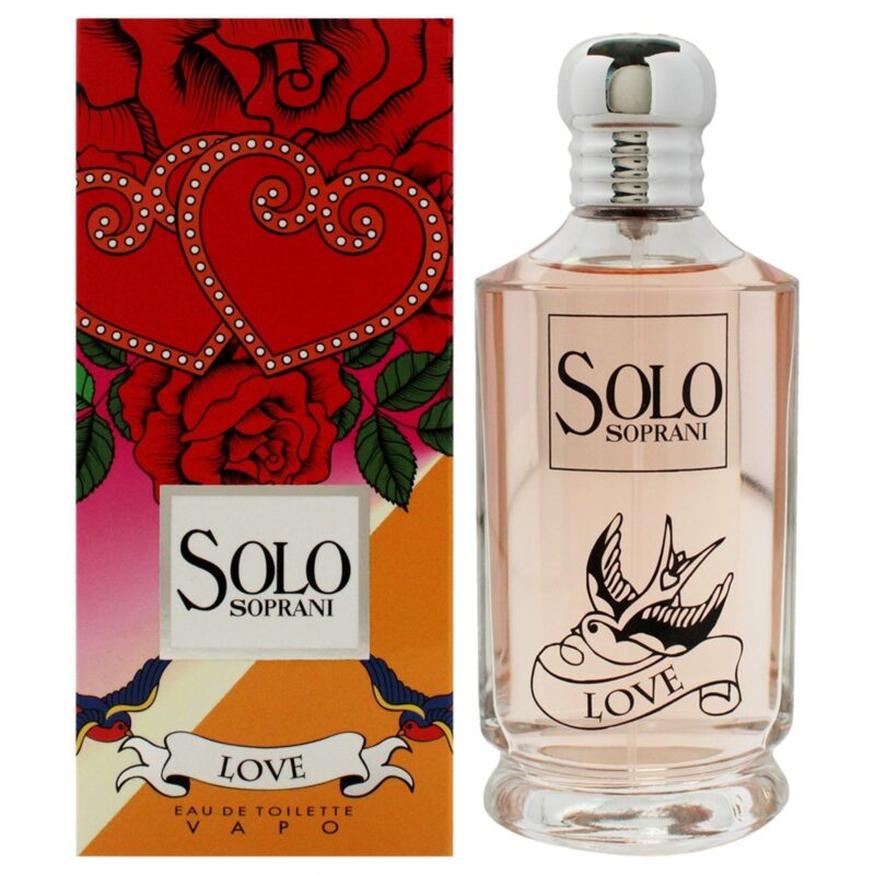 Luciano Soprani Solo Soprani Love for Women 3.3 oz Eau de Toilette Spray