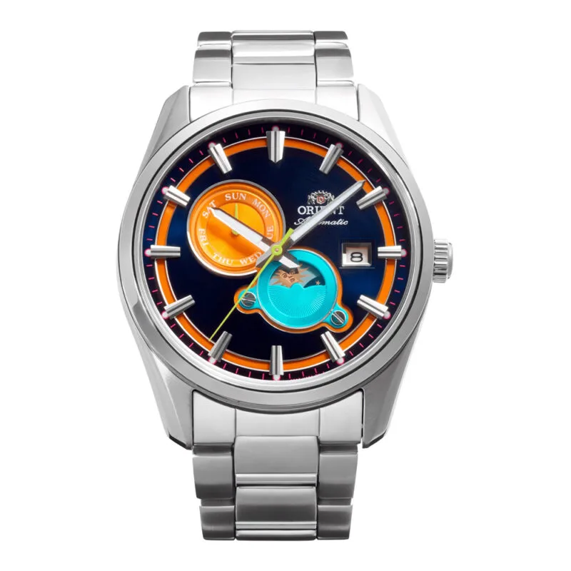 Orient Stretto Sun and Moon Limited Edition Automatic RA-AK0316L30B Men's Watch Orient Stretto Sun and Moon Limited Edition Automatic RA-AK0316L30B Men's Watch