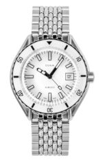 Doxa SUB 200 Whitepearl Stainless Steel White Dial Automatic Diver's 799.10.011.10 200M Men's Watch