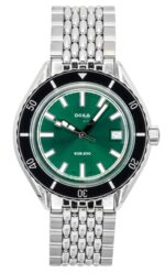 Doxa SUB 200 Sea Emerald Stainless Steel Green Dial Automatic Diver's 799.10.131.10 200M Men's Watch With Extra Strap