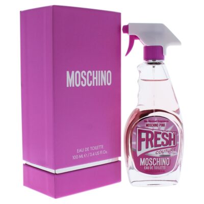 Moschino Pink Fresh Couture for Women 3.4 oz Eau de Toilette Spray