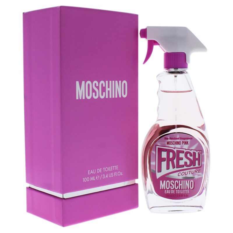 Moschino Pink Fresh Couture for Women 3.4 oz Eau de Toilette Spray