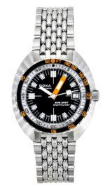 Doxa SUB 200T Sharkhunter Stainless Steel Black Dial Automatic Diver's 804.10.101.10 200M Men's Watch