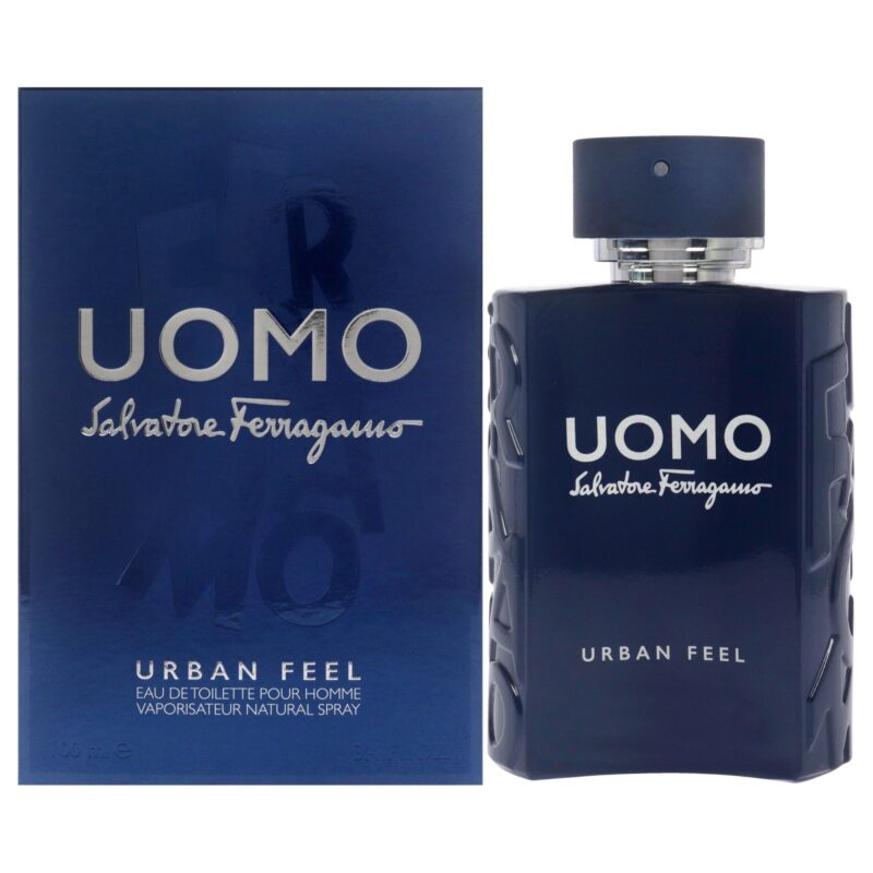 Salvatore Ferragamo Uomo Urban Feel for Men 3.4 oz Eau de Toilette Spray