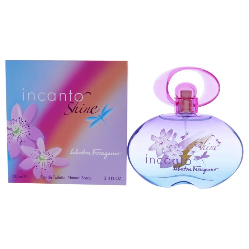 Salvatore Ferragamo Incanto Shine for Women 3.4 oz Eau de Toilette Spray