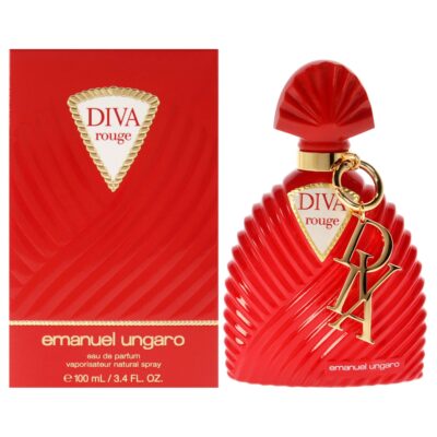 Emanuel Ungaro Diva Rouge by Emanuel Ungaro for Women 3.4 oz EDP Spray