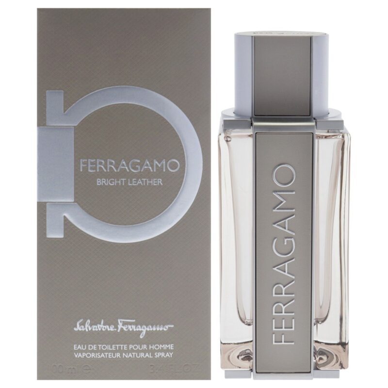 Salvatore Ferragamo Bright Leather for Men 3.4 oz Eau de Toilette Spray