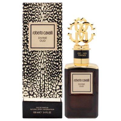Roberto Cavalli Gold Collection Divine Oud for Women 3.4 oz EDP Spray