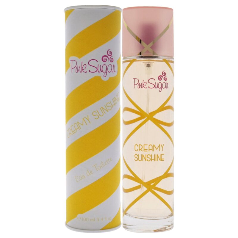 Aquolina Pink Sugar Creamy Sunshine for Women 3.4 oz Eau de Toilette Spray