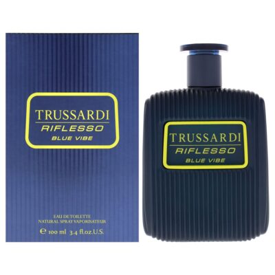Trussardi Riflesso Blue Vibe for Men 3.4 oz Eau de Toilette Spray