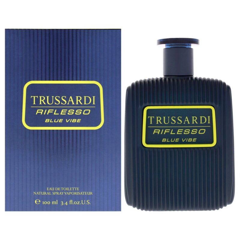 Trussardi Riflesso Blue Vibe for Men 3.4 oz Eau de Toilette Spray