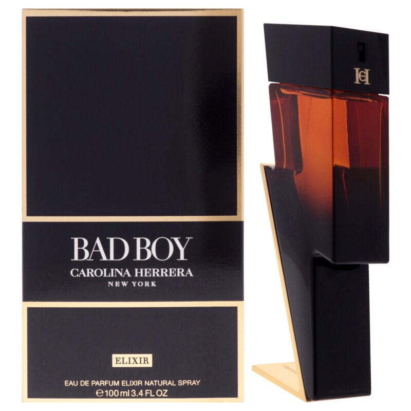 Carolina Herrera Bad Boy Elixir for Men 3.4 oz Eau de Parfum Spray