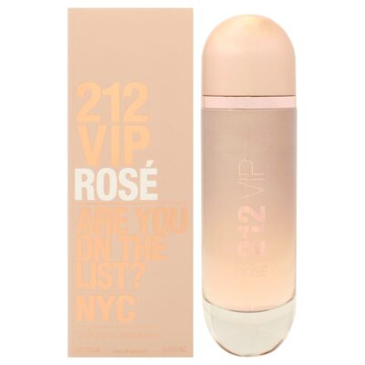 Carolina Herrera 212 VIP Rose by Carolina Herrera for Women 4.2 oz EDP Spray