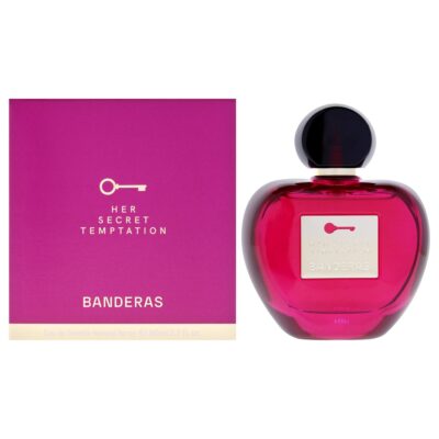 Antonio Banderas Her Secret Temptation for Women 2.7 oz Eau de Toilette Spray