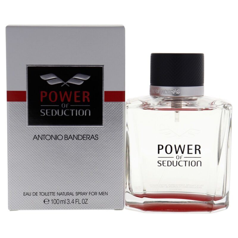 Antonio Banderas Power of Seduction for Men 3.4 oz Eau de Toilette Spray