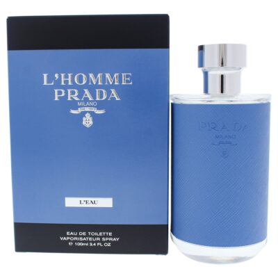 Prada LHomme Prada Leau for Men 3.4 oz Eau de Toilette Spray