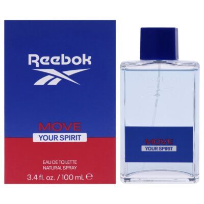 Reebok Move Your Spirit for Men 3.4 oz Eau de Toilette Spray