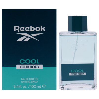 Reebok Cool Your Body for Men 3.4 oz Eau de Toilette Spray
