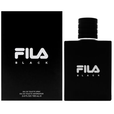Fila Black by Fila for Men - 3.4 oz Eau de Toilette Spray