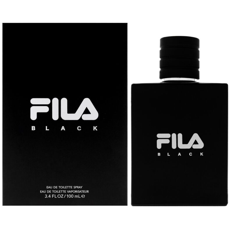 Fila Black by Fila for Men - 3.4 oz Eau de Toilette Spray