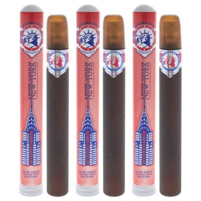 Cuba City New York by Cuba for Women 1.17 oz EDP Spray Pack of 3