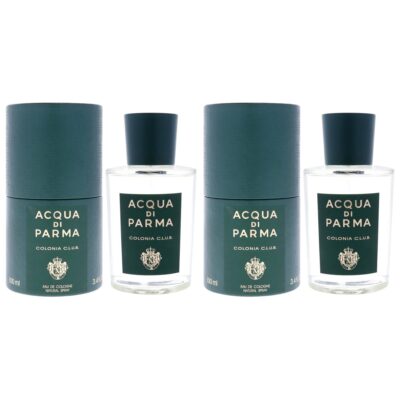 Acqua Di Parma Colonia Club for Men 3.4 oz EDC Spray Pack of 2