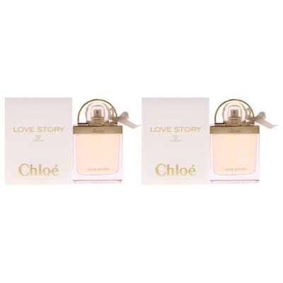 Chloe Love Story by Chloe for Women 1.7 oz EDP Spray Pack of 2 Eau de Parfum