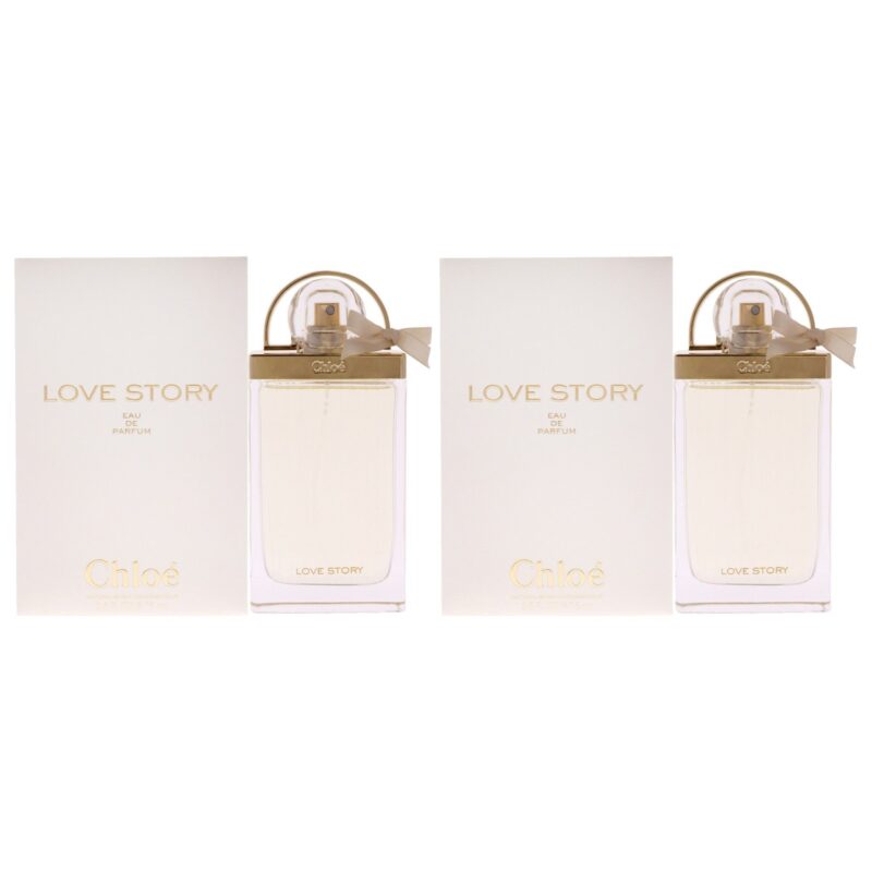 Chloe Love Story by Chloe for Women 2.5 oz EDP Spray Pack of 2