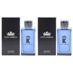 Dolce and Gabbana K by Dolce and Gabbana for Men 3.3 oz EDP Spray Pack of 2