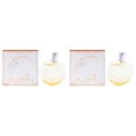 Hermes Eau Des Merveilles by Hermes for Women 3.3 oz EDT Spray Pack of 2