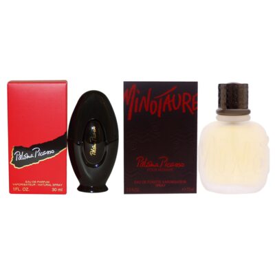 Paloma Picasso Minotaure and Paloma Picasso Kit for Unisex 2 Pc 2.5oz EDT 1oz EDP Spray