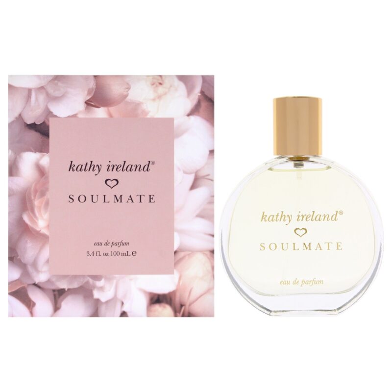 Kathy Ireland Soulmate by Kathy Ireland for Women 3.4 oz EDP Spray Eau de Parfum