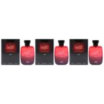 Rasasi Hawas Collection - Hawas Fire by Rasasi for Men 3.38 oz EDP Spray Pack of 3